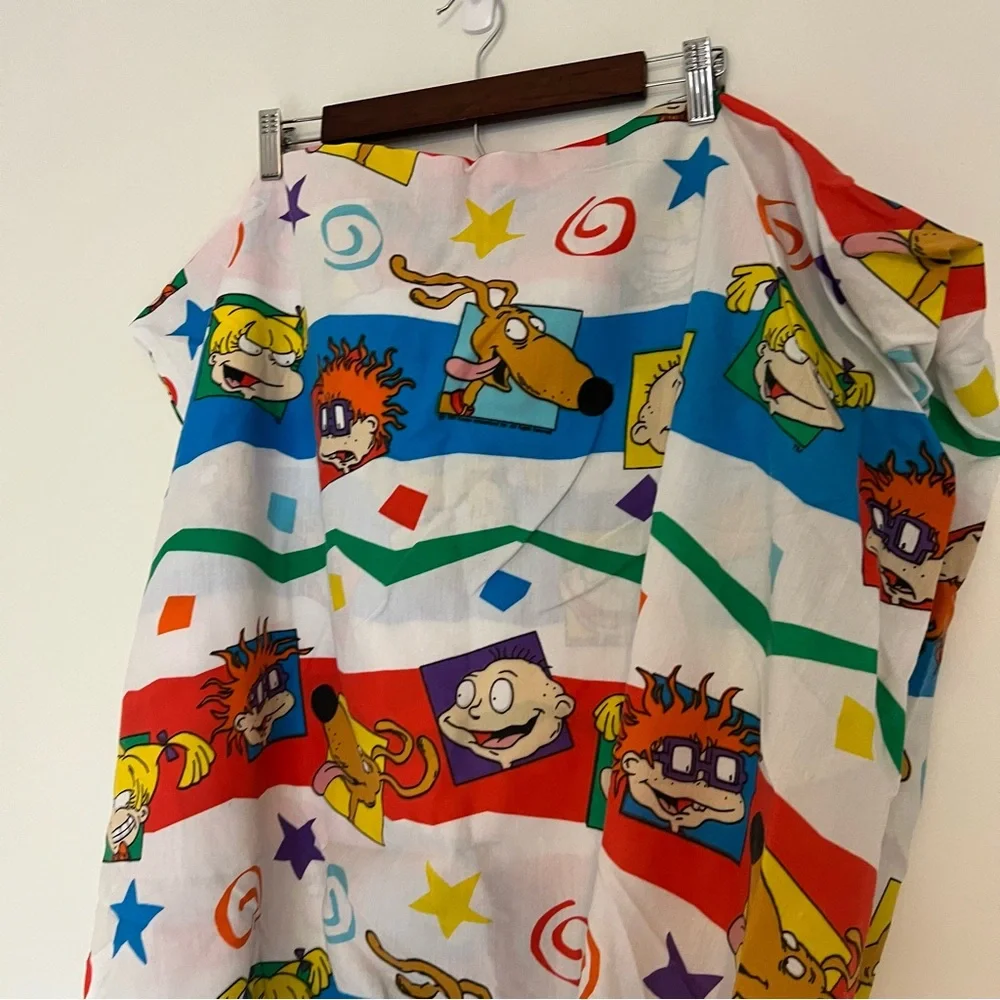 Vintage Nickelodeon Rugrats 3-Piece Twin Sheet Set